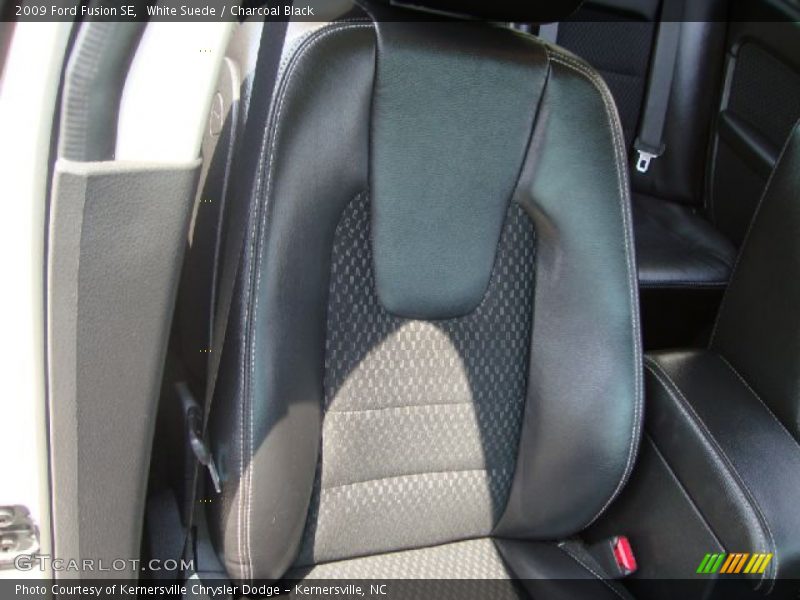 White Suede / Charcoal Black 2009 Ford Fusion SE