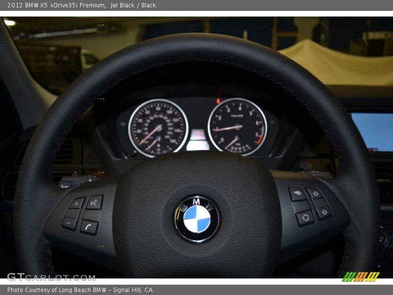 Jet Black / Black 2012 BMW X5 xDrive35i Premium