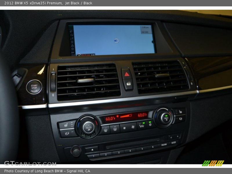 Jet Black / Black 2012 BMW X5 xDrive35i Premium