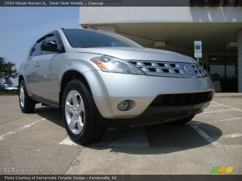 Sheer Silver Metallic / Charcoal 2004 Nissan Murano SL