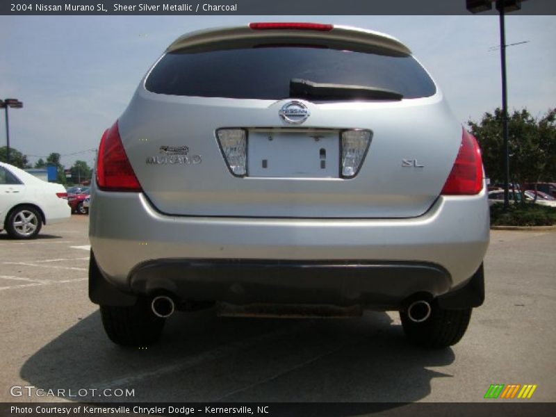 Sheer Silver Metallic / Charcoal 2004 Nissan Murano SL