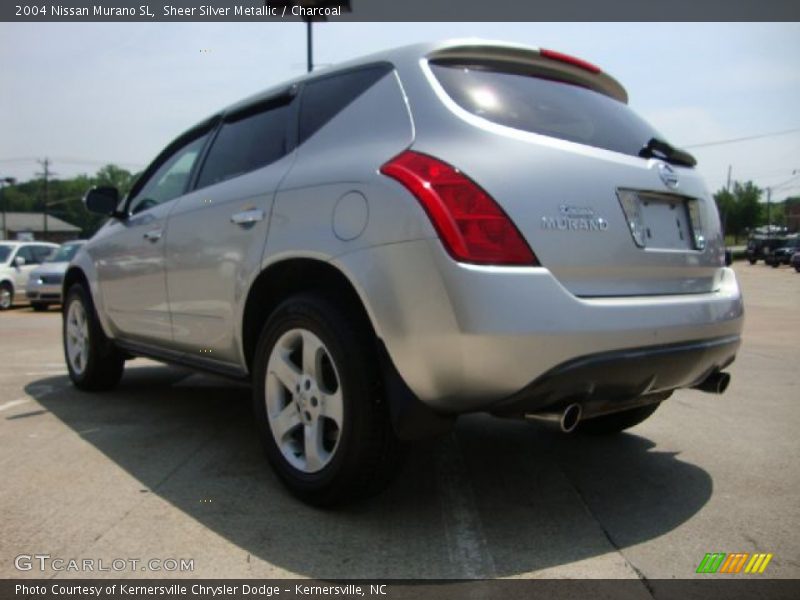 Sheer Silver Metallic / Charcoal 2004 Nissan Murano SL