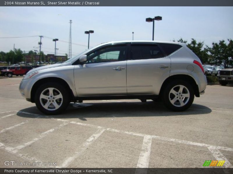 Sheer Silver Metallic / Charcoal 2004 Nissan Murano SL