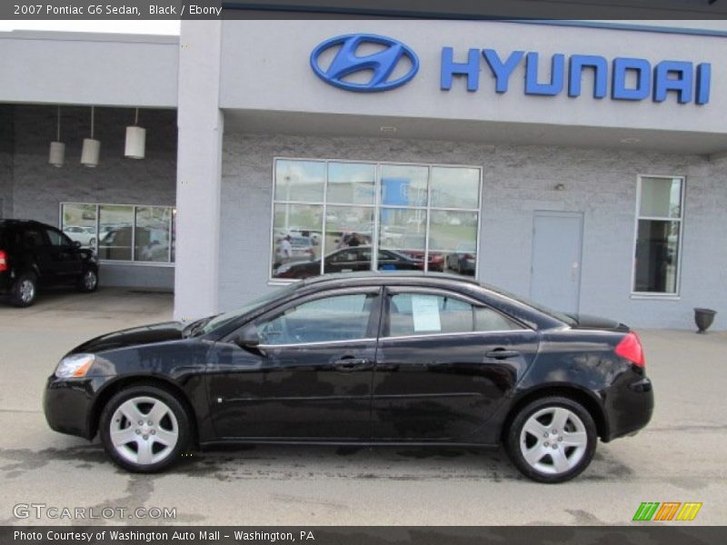 Black / Ebony 2007 Pontiac G6 Sedan