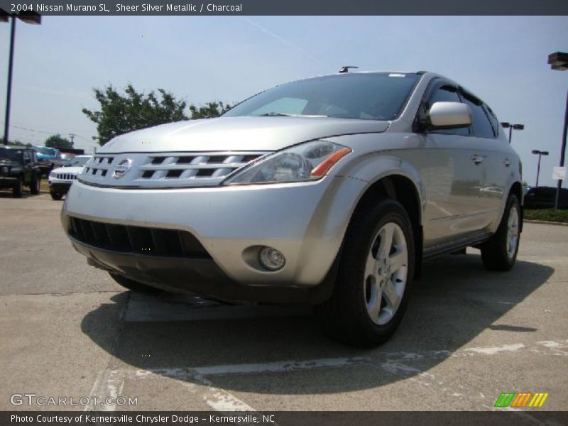 Sheer Silver Metallic / Charcoal 2004 Nissan Murano SL