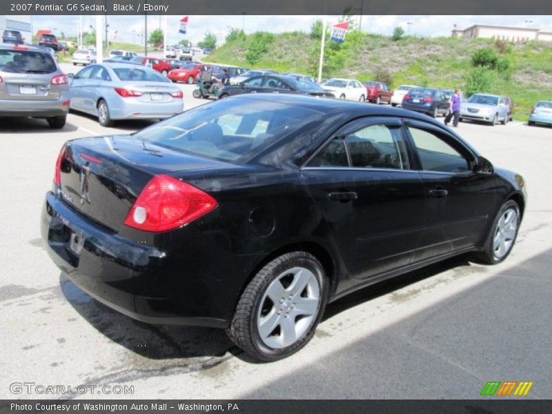 Black / Ebony 2007 Pontiac G6 Sedan