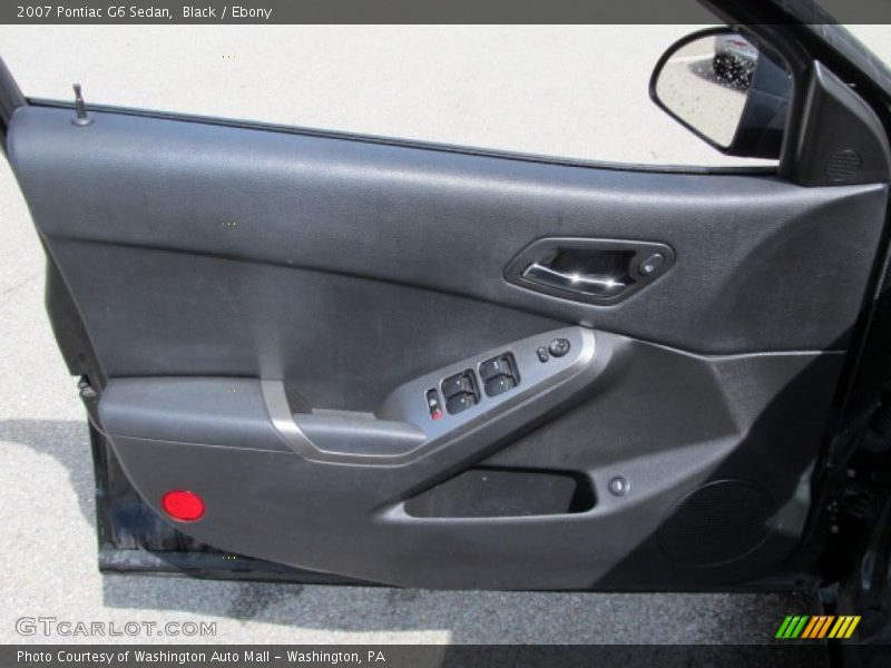 Black / Ebony 2007 Pontiac G6 Sedan