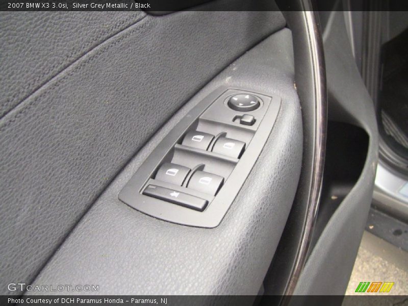 Silver Grey Metallic / Black 2007 BMW X3 3.0si