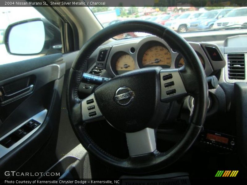 Sheer Silver Metallic / Charcoal 2004 Nissan Murano SL