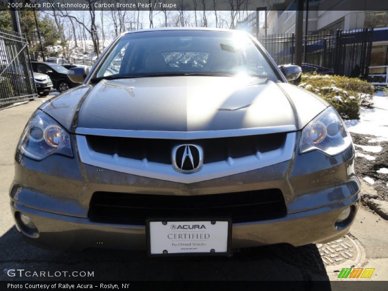 Carbon Bronze Pearl / Taupe 2008 Acura RDX Technology