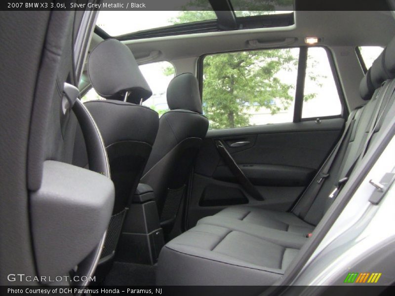 Silver Grey Metallic / Black 2007 BMW X3 3.0si