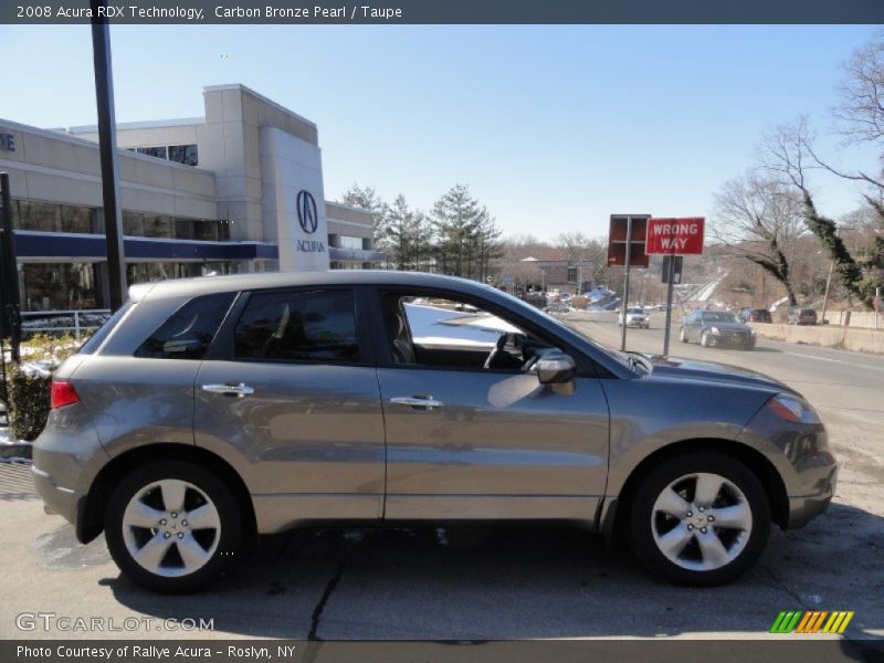 Carbon Bronze Pearl / Taupe 2008 Acura RDX Technology