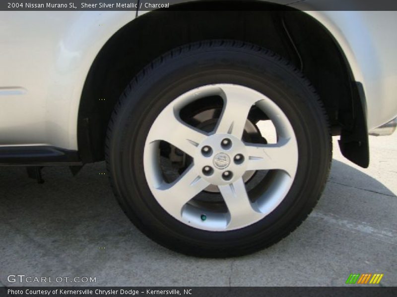 Sheer Silver Metallic / Charcoal 2004 Nissan Murano SL