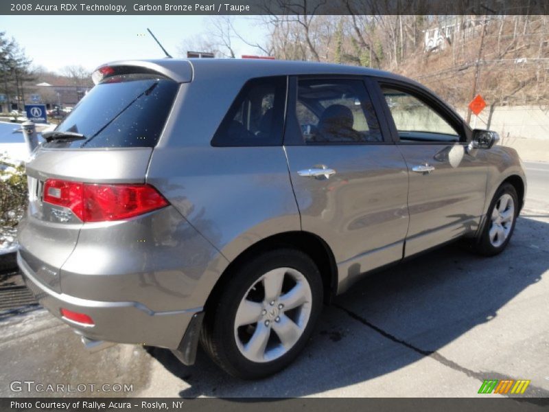 Carbon Bronze Pearl / Taupe 2008 Acura RDX Technology