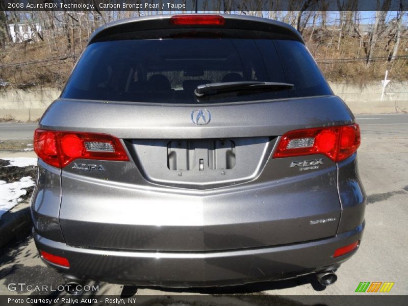 Carbon Bronze Pearl / Taupe 2008 Acura RDX Technology