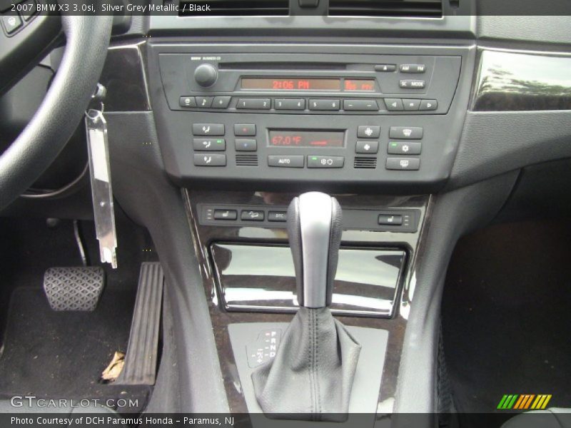 Silver Grey Metallic / Black 2007 BMW X3 3.0si