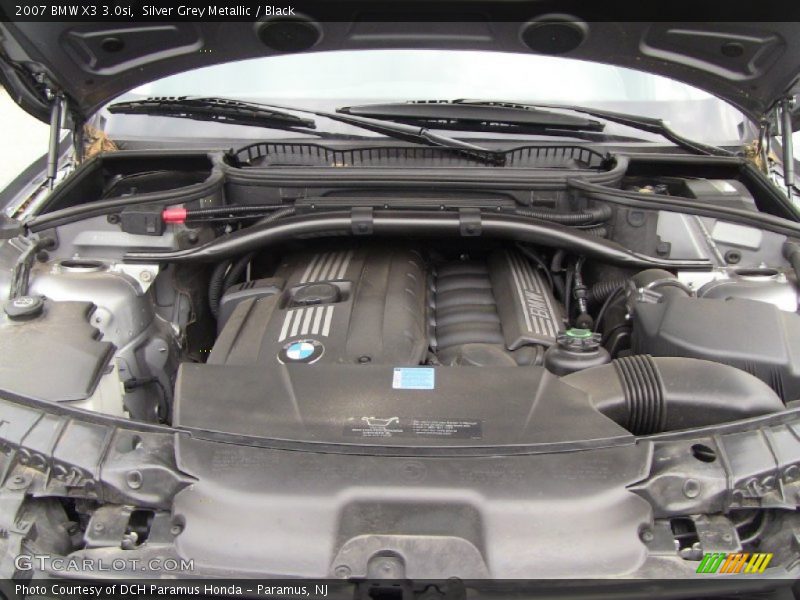Silver Grey Metallic / Black 2007 BMW X3 3.0si