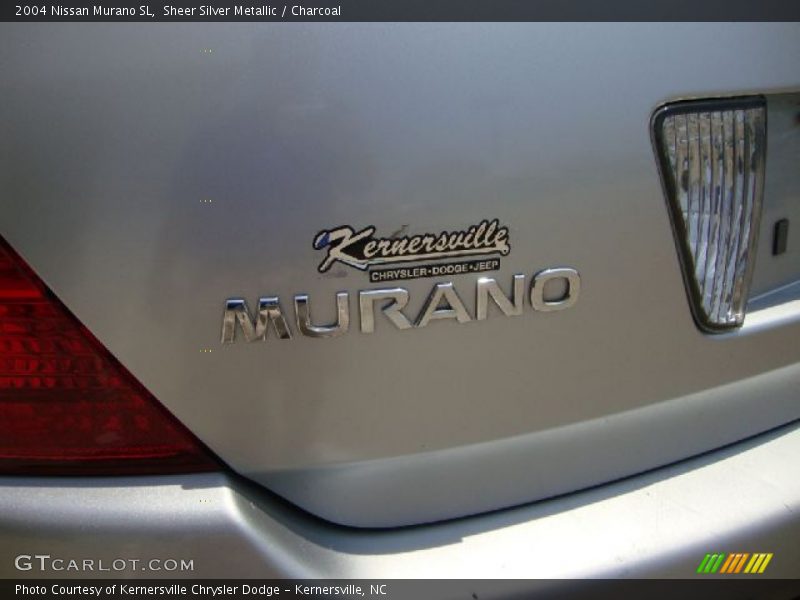 Sheer Silver Metallic / Charcoal 2004 Nissan Murano SL