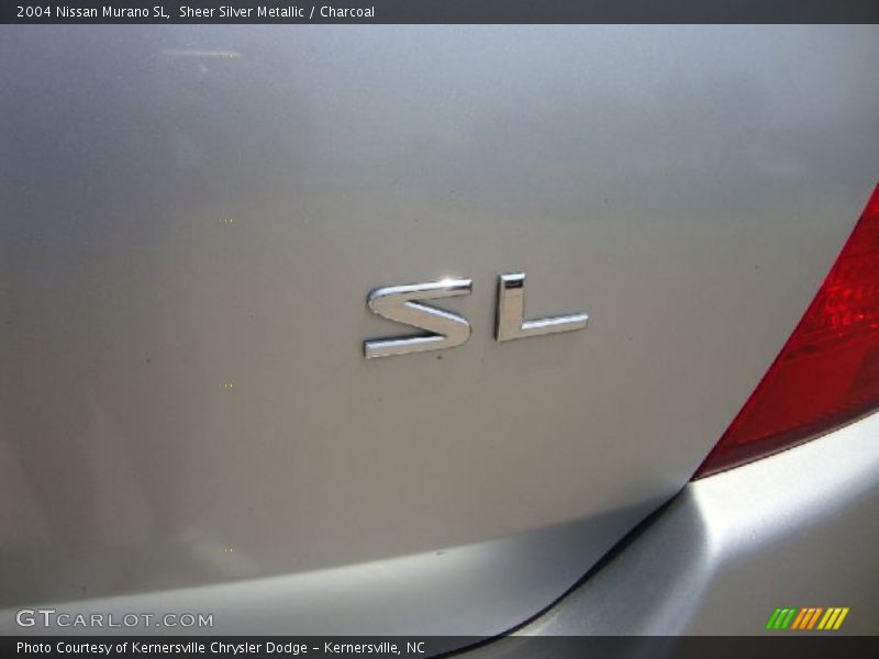Sheer Silver Metallic / Charcoal 2004 Nissan Murano SL