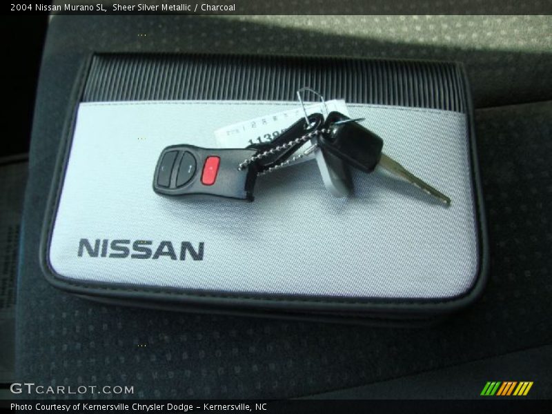 Sheer Silver Metallic / Charcoal 2004 Nissan Murano SL