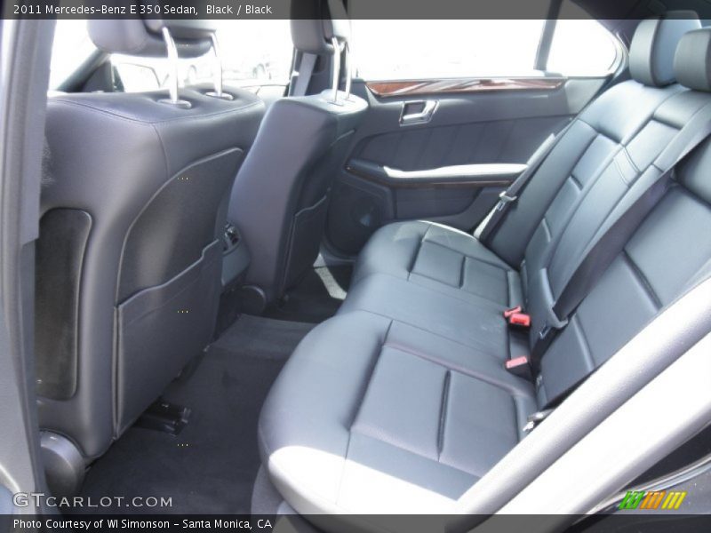Black / Black 2011 Mercedes-Benz E 350 Sedan
