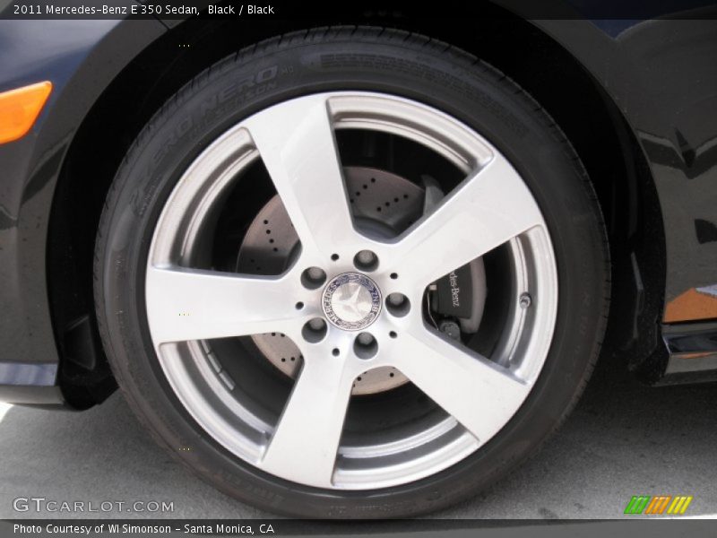 Black / Black 2011 Mercedes-Benz E 350 Sedan
