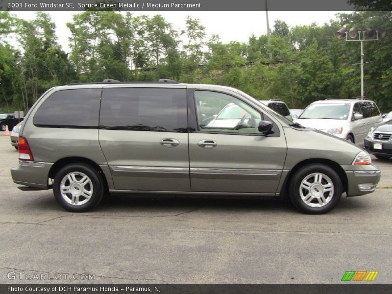 Spruce Green Metallic / Medium Parchment 2003 Ford Windstar SE
