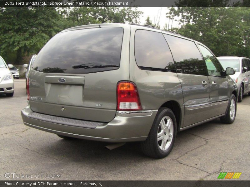 Spruce Green Metallic / Medium Parchment 2003 Ford Windstar SE