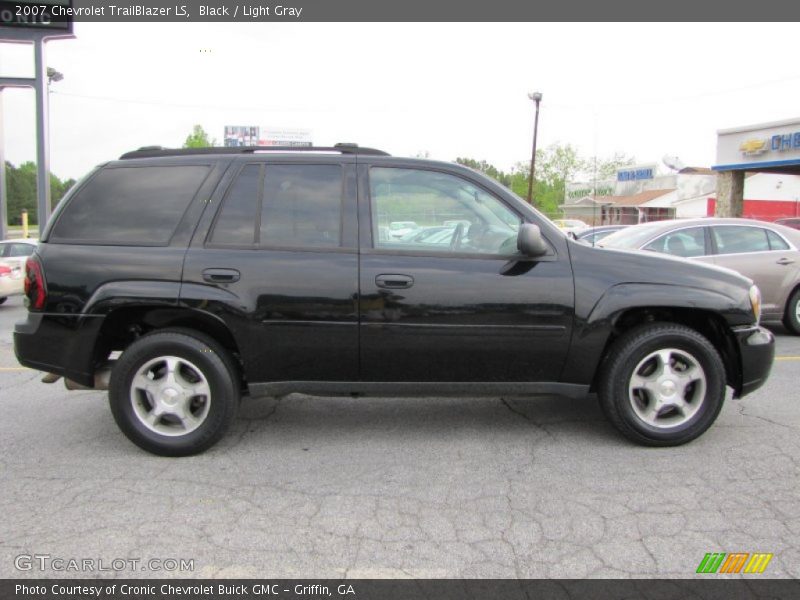 Black / Light Gray 2007 Chevrolet TrailBlazer LS