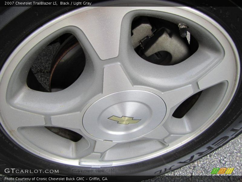 Black / Light Gray 2007 Chevrolet TrailBlazer LS