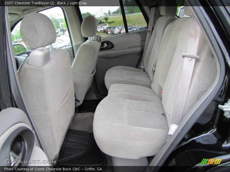 Black / Light Gray 2007 Chevrolet TrailBlazer LS