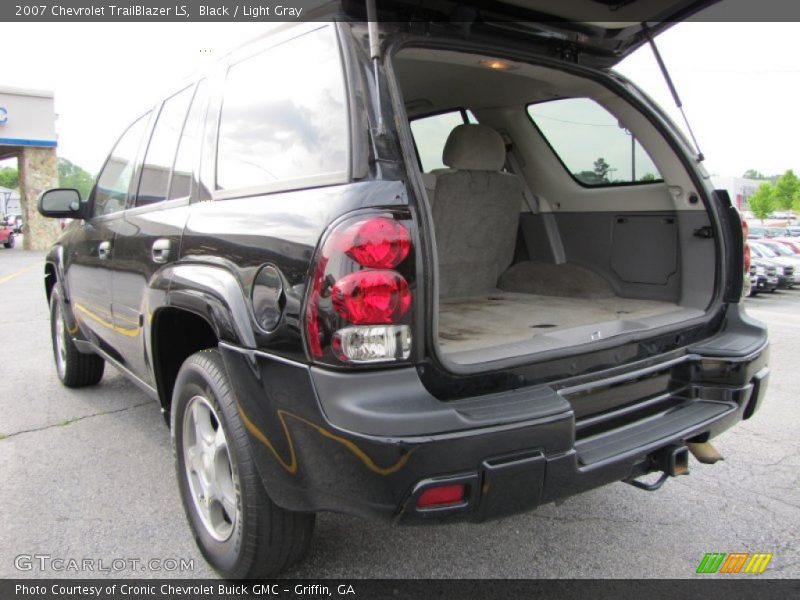 Black / Light Gray 2007 Chevrolet TrailBlazer LS