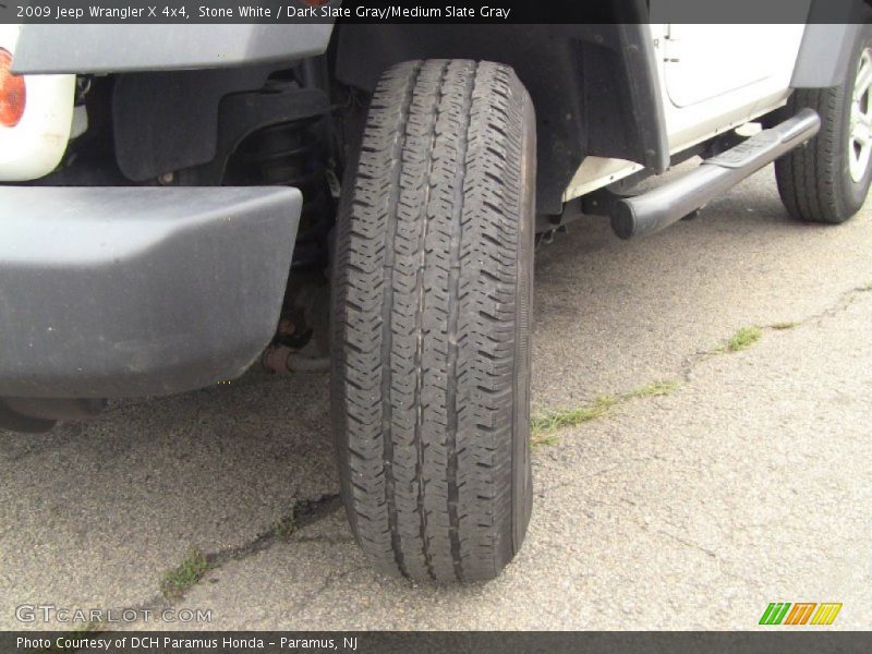 Stone White / Dark Slate Gray/Medium Slate Gray 2009 Jeep Wrangler X 4x4