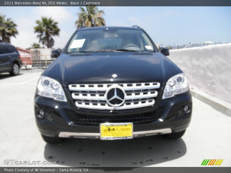 Black / Cashmere 2011 Mercedes-Benz ML 350 4Matic