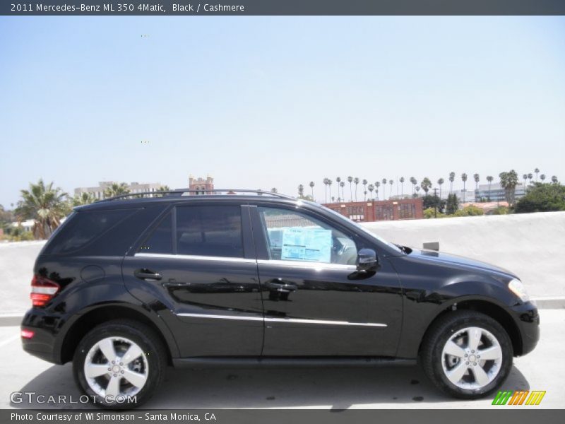 Black / Cashmere 2011 Mercedes-Benz ML 350 4Matic