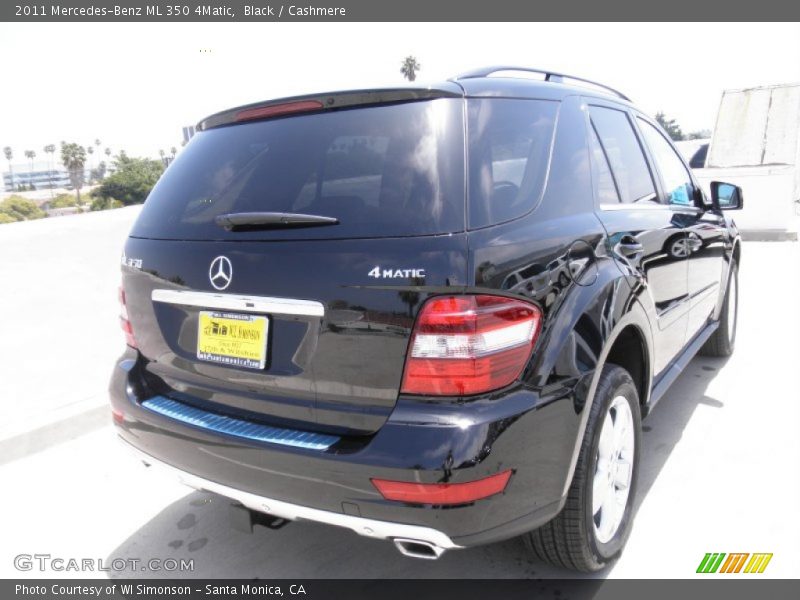 Black / Cashmere 2011 Mercedes-Benz ML 350 4Matic