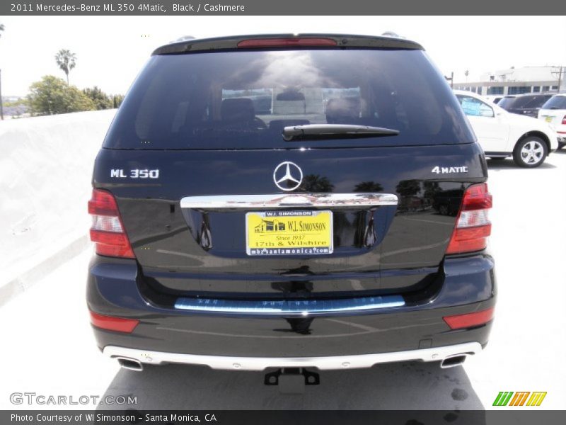 Black / Cashmere 2011 Mercedes-Benz ML 350 4Matic