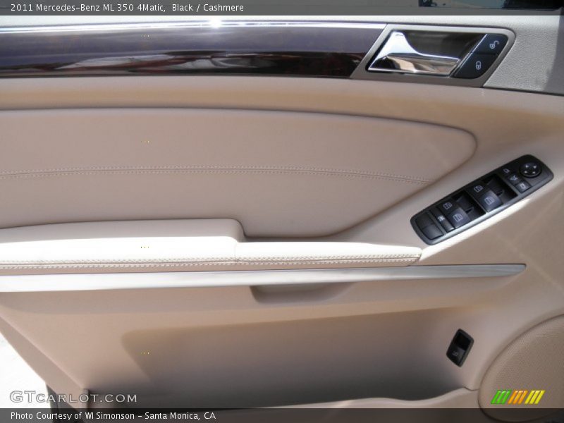 Black / Cashmere 2011 Mercedes-Benz ML 350 4Matic