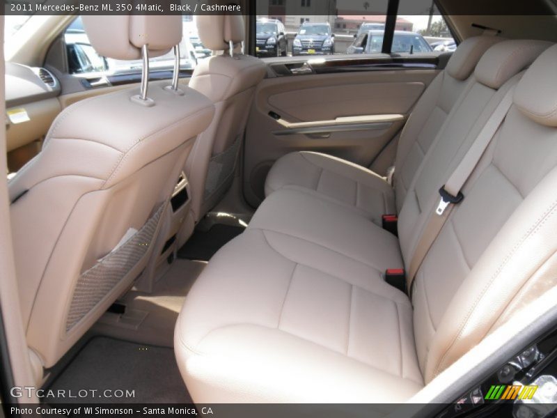 Black / Cashmere 2011 Mercedes-Benz ML 350 4Matic