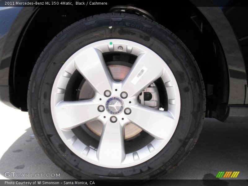 Black / Cashmere 2011 Mercedes-Benz ML 350 4Matic