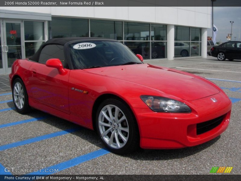 New Formula Red / Black 2006 Honda S2000 Roadster