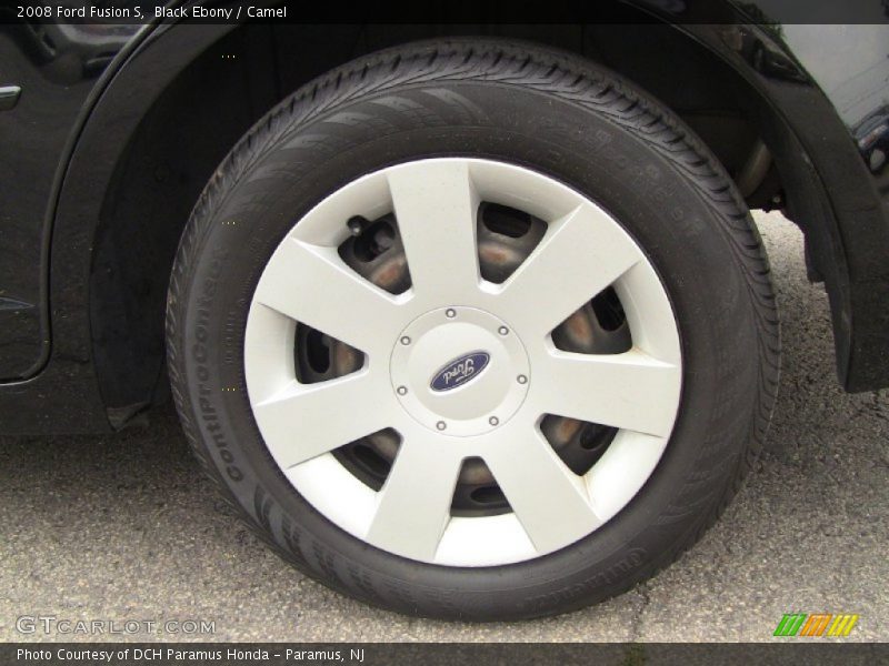 Black Ebony / Camel 2008 Ford Fusion S