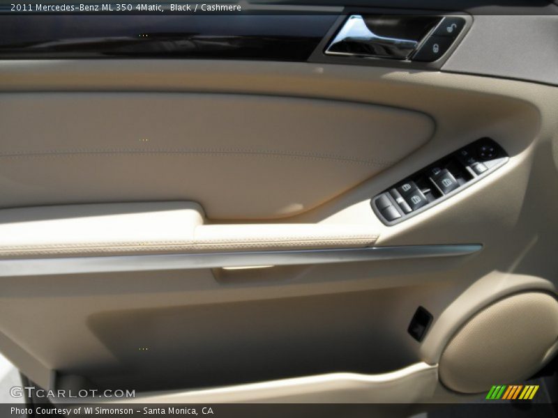 Black / Cashmere 2011 Mercedes-Benz ML 350 4Matic