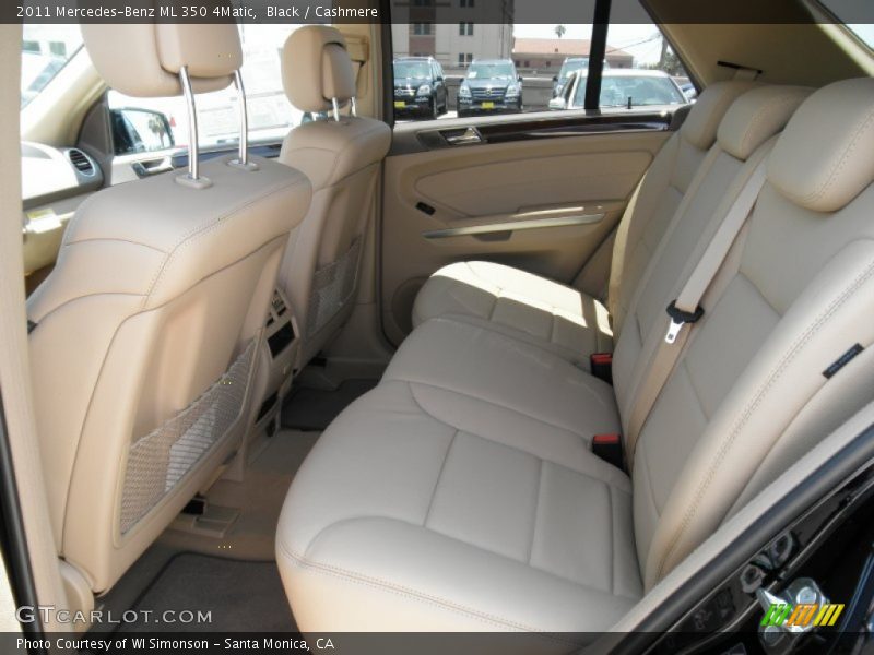 Black / Cashmere 2011 Mercedes-Benz ML 350 4Matic