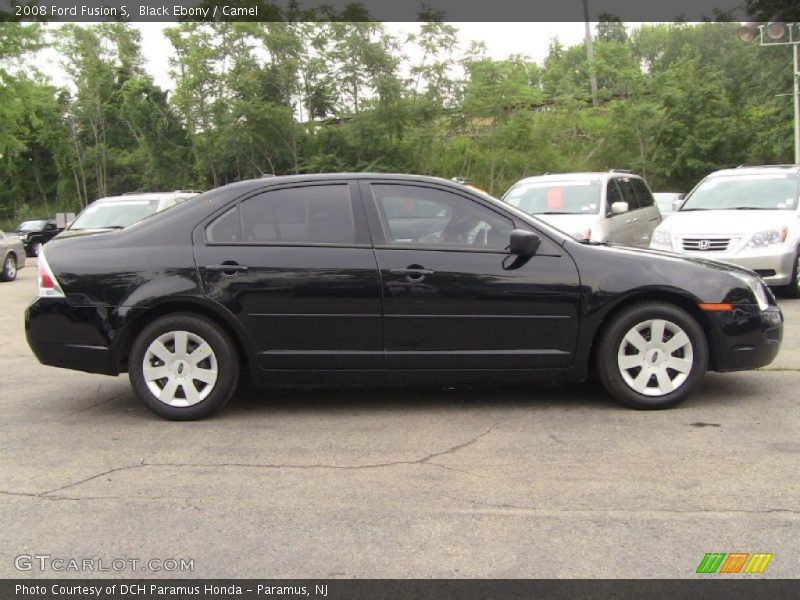 Black Ebony / Camel 2008 Ford Fusion S