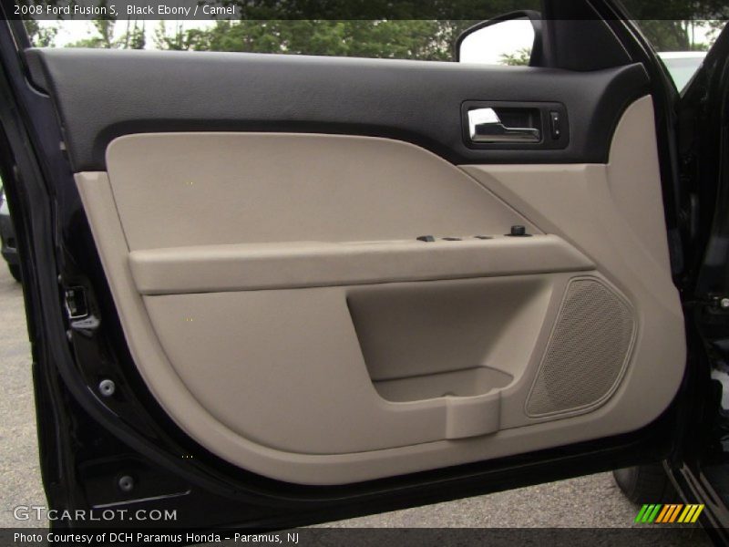 Black Ebony / Camel 2008 Ford Fusion S