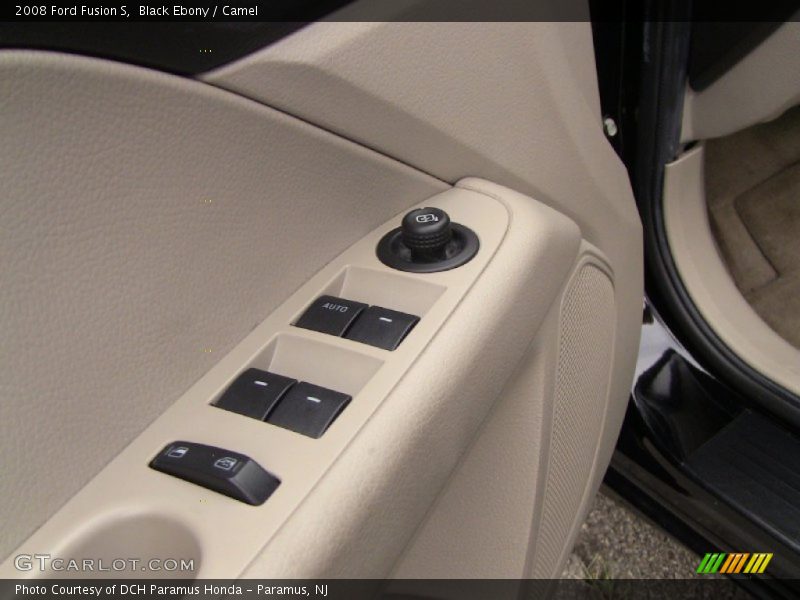 Black Ebony / Camel 2008 Ford Fusion S