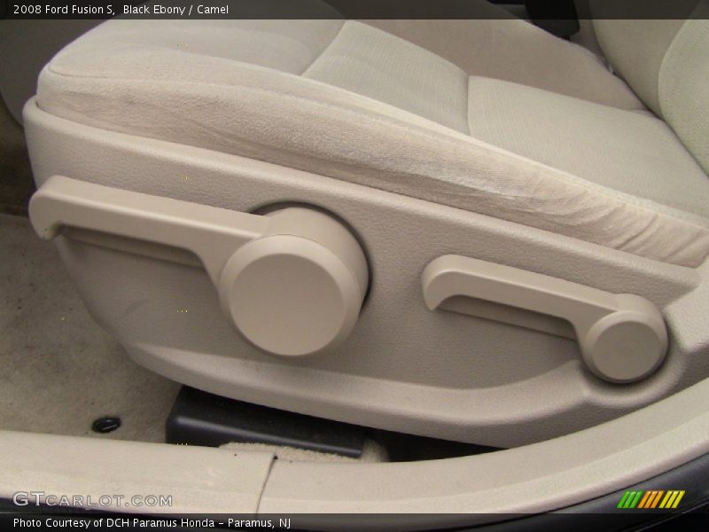 Black Ebony / Camel 2008 Ford Fusion S