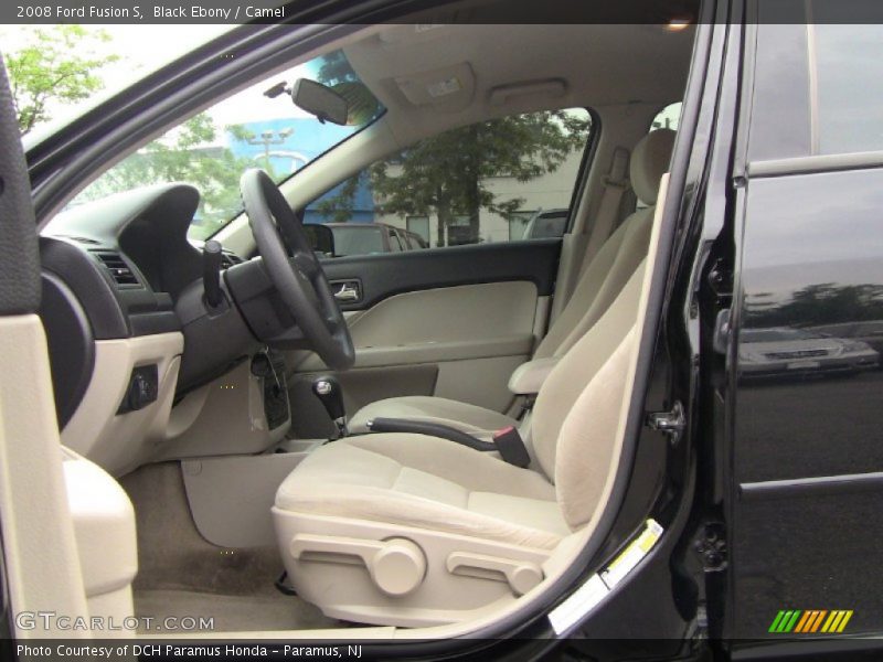 Black Ebony / Camel 2008 Ford Fusion S