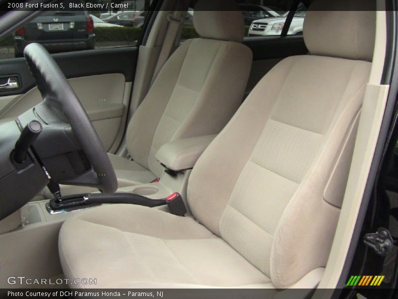 Black Ebony / Camel 2008 Ford Fusion S